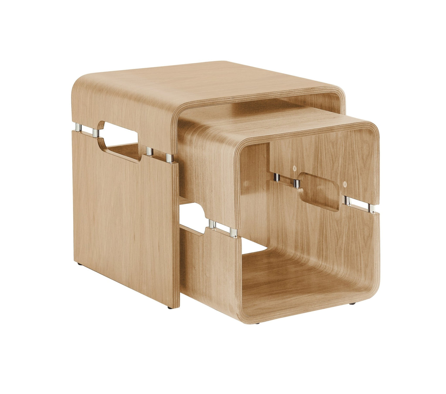 Havana Oak Nest of Tables - Jual Furnishings