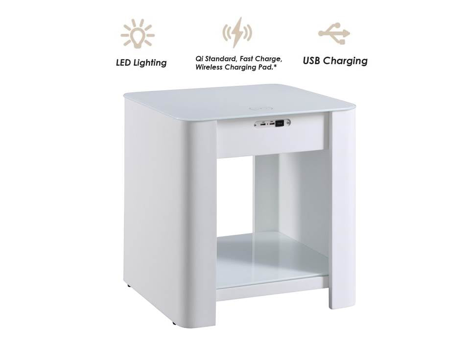 JF405 San Francisco Smart Bedside/Lamp Table - NO LONGER AVAILABLE