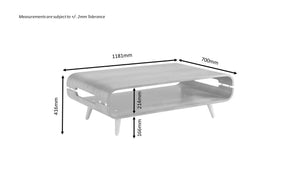 Havana Oak Coffee Table