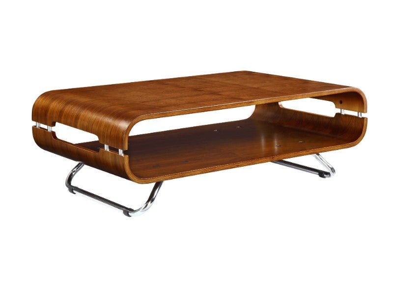 Florence Walnut Coffee Table - Jual Furnishings