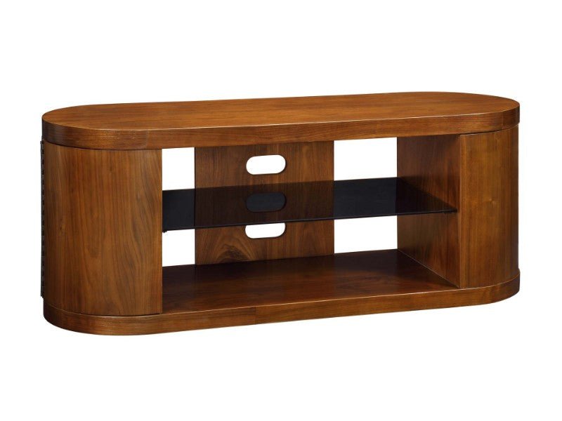 Florence Walnut TV Stand - Jual Furnishings