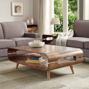 Havana Matt Walnut Coffee Table - Jual Furnishings