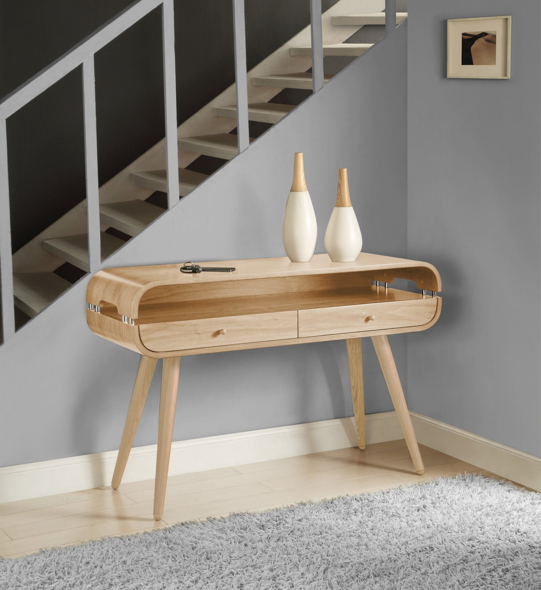 Havana Oak Console Table - Jual Furnishings