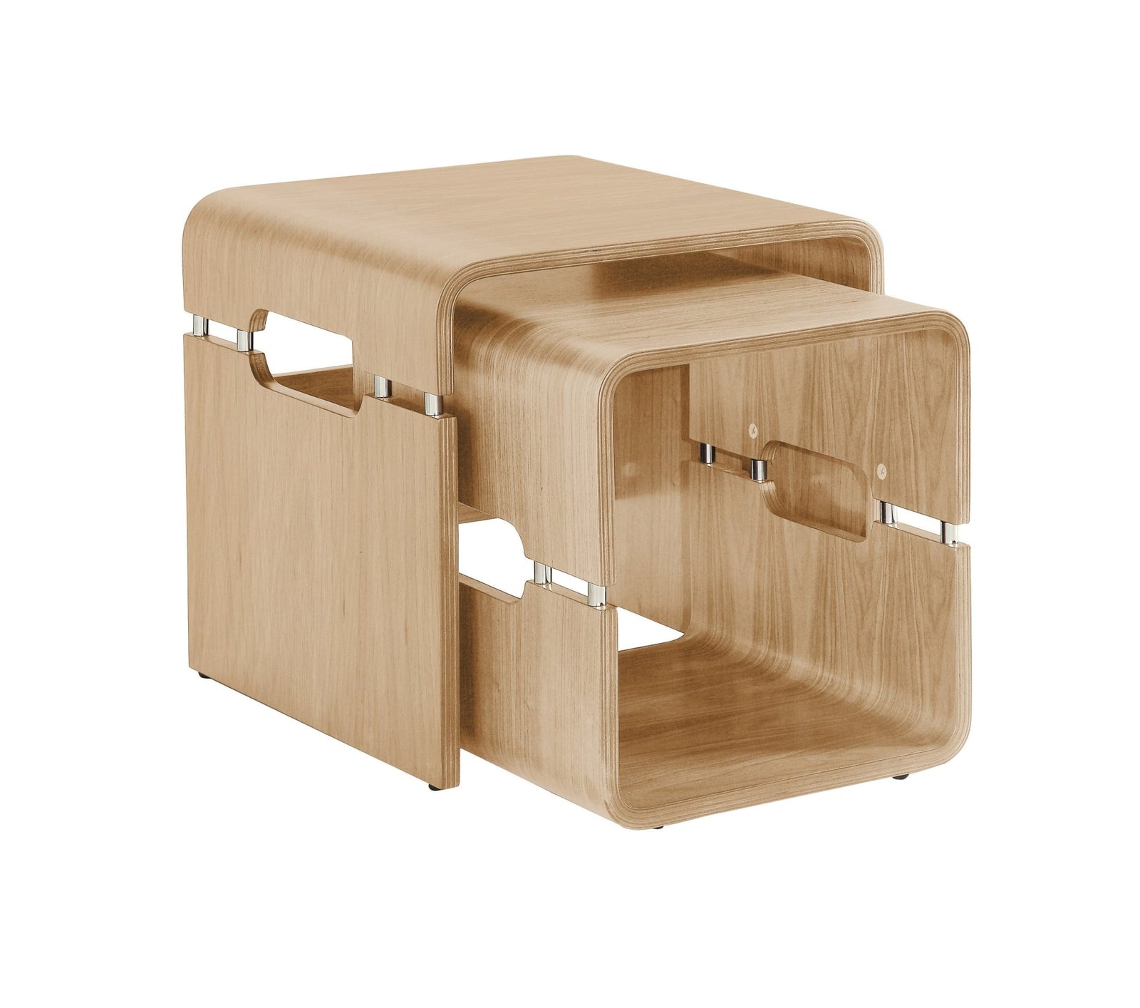 Havana Oak Nest of Tables - Jual Furnishings