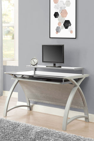 Helsinki Grey 1300mm Wide Desk - Jual Furnishings