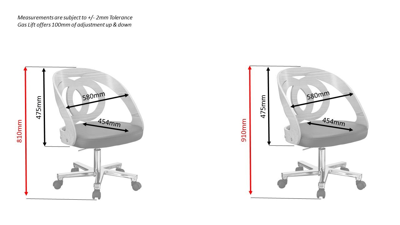 Helsinki Grey Office Chair - Jual Furnishings