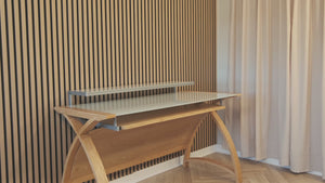 Helsinki Walnut 900mm Desk