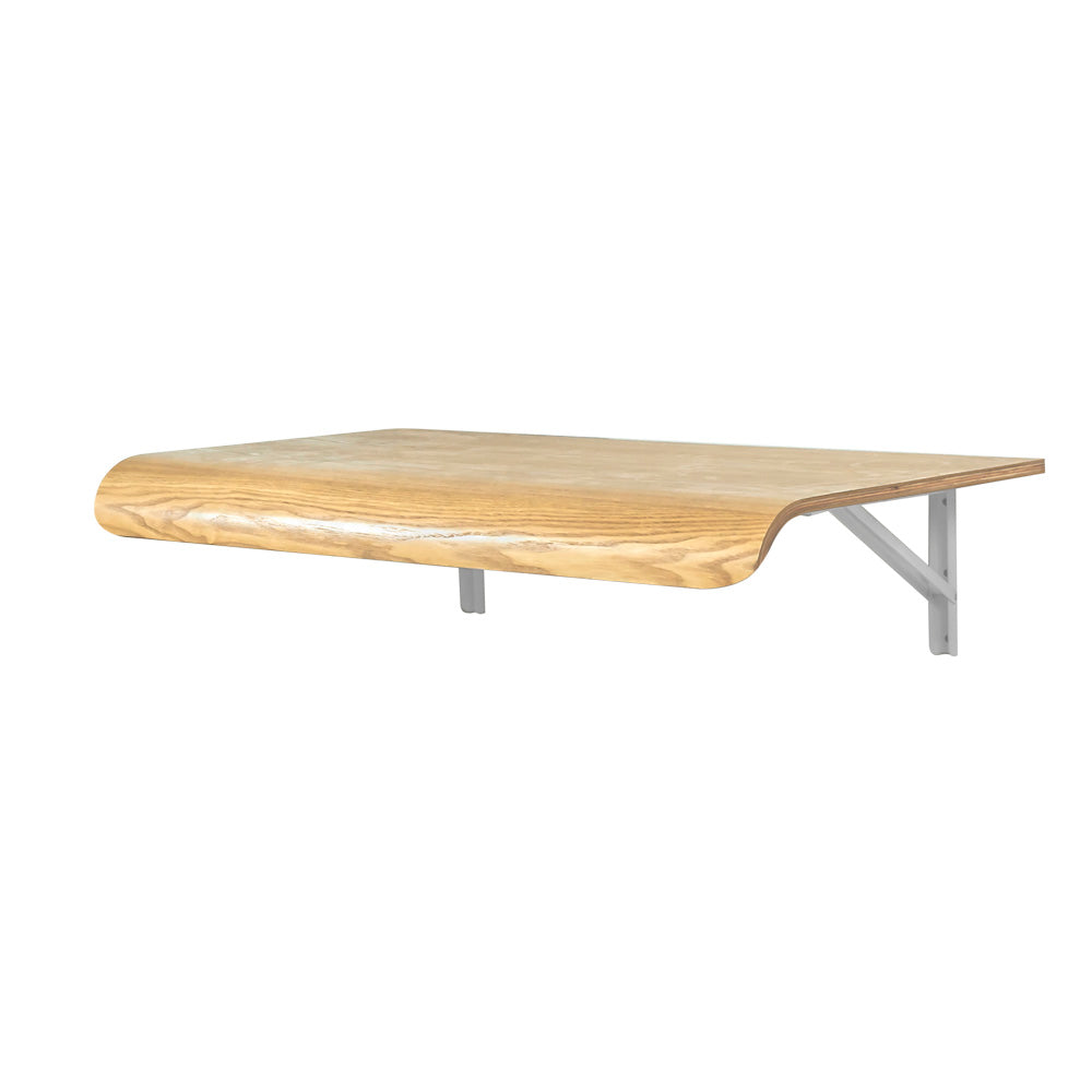 San Francisco Oak Wall Mounted Drop-Down Desk