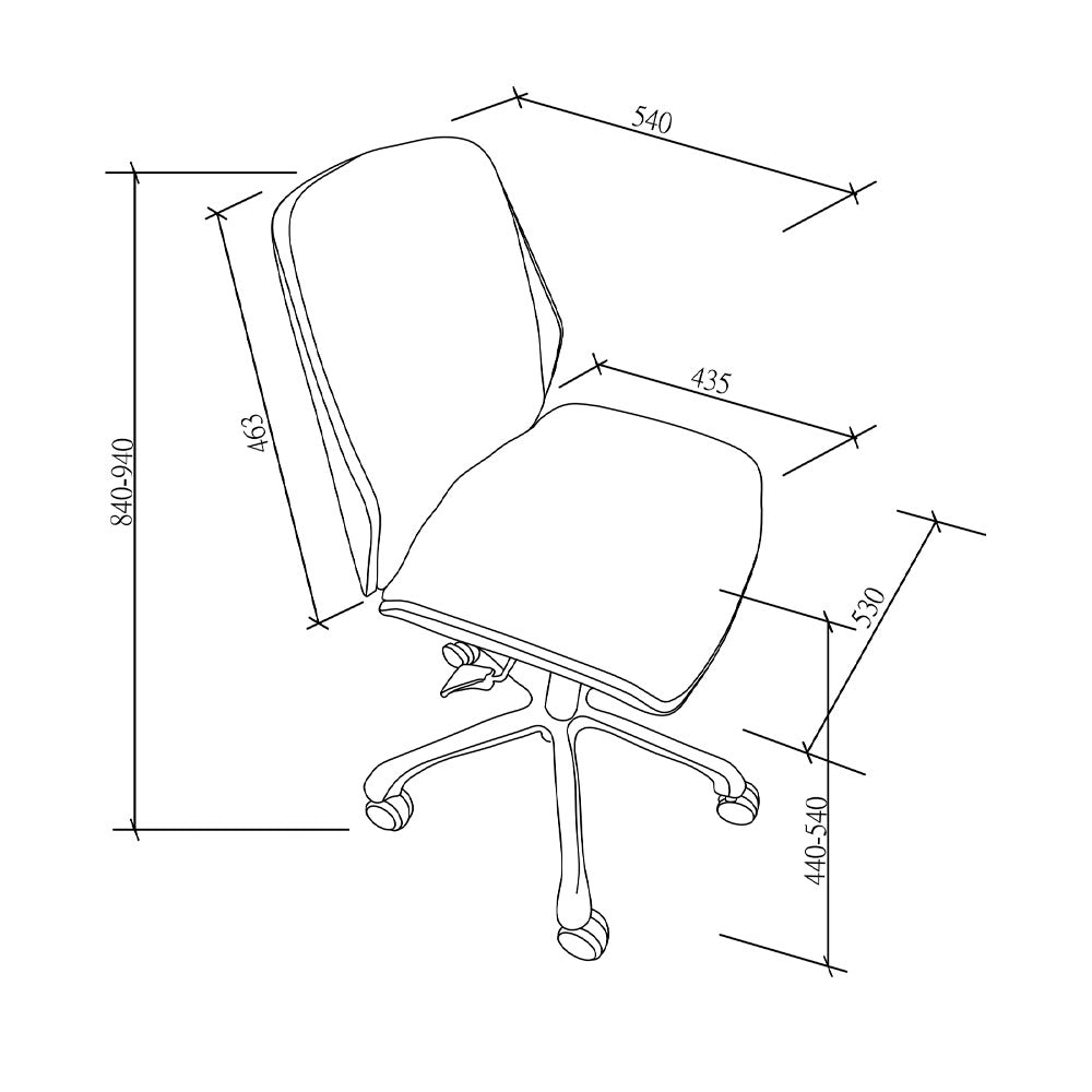 San Francisco Grey Office Chair