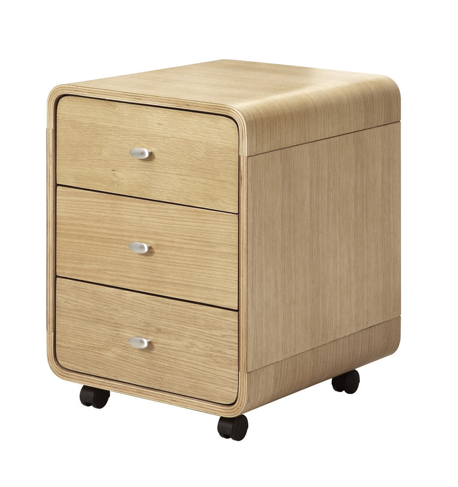 Helsinki Oak 3 Drawer Pedestal