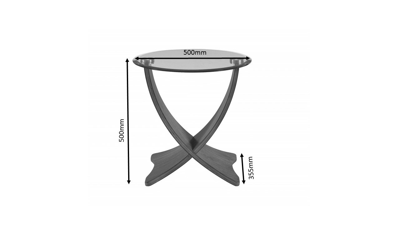 Siena Grey Side Table