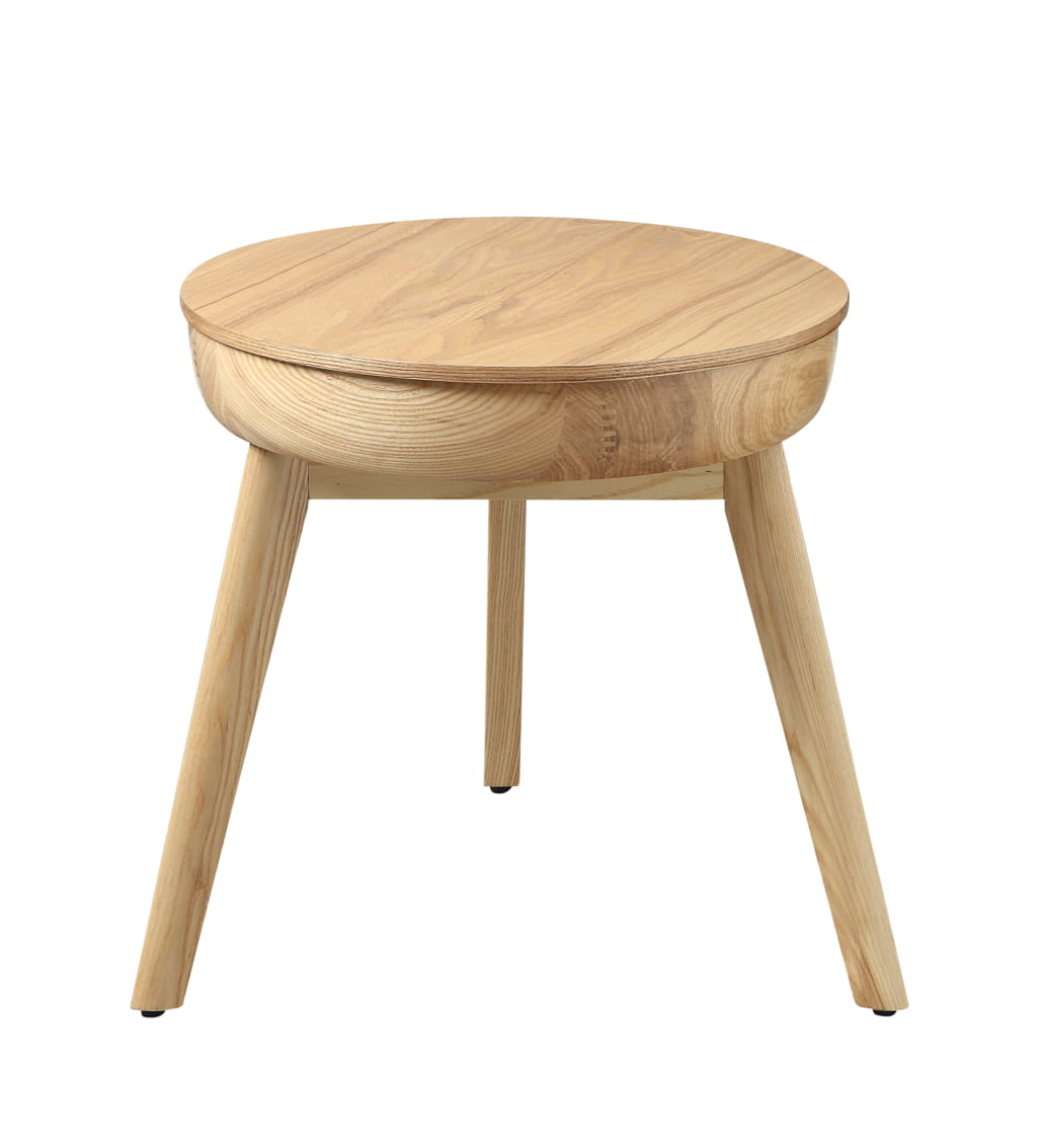 San Francisco Oak Side Table