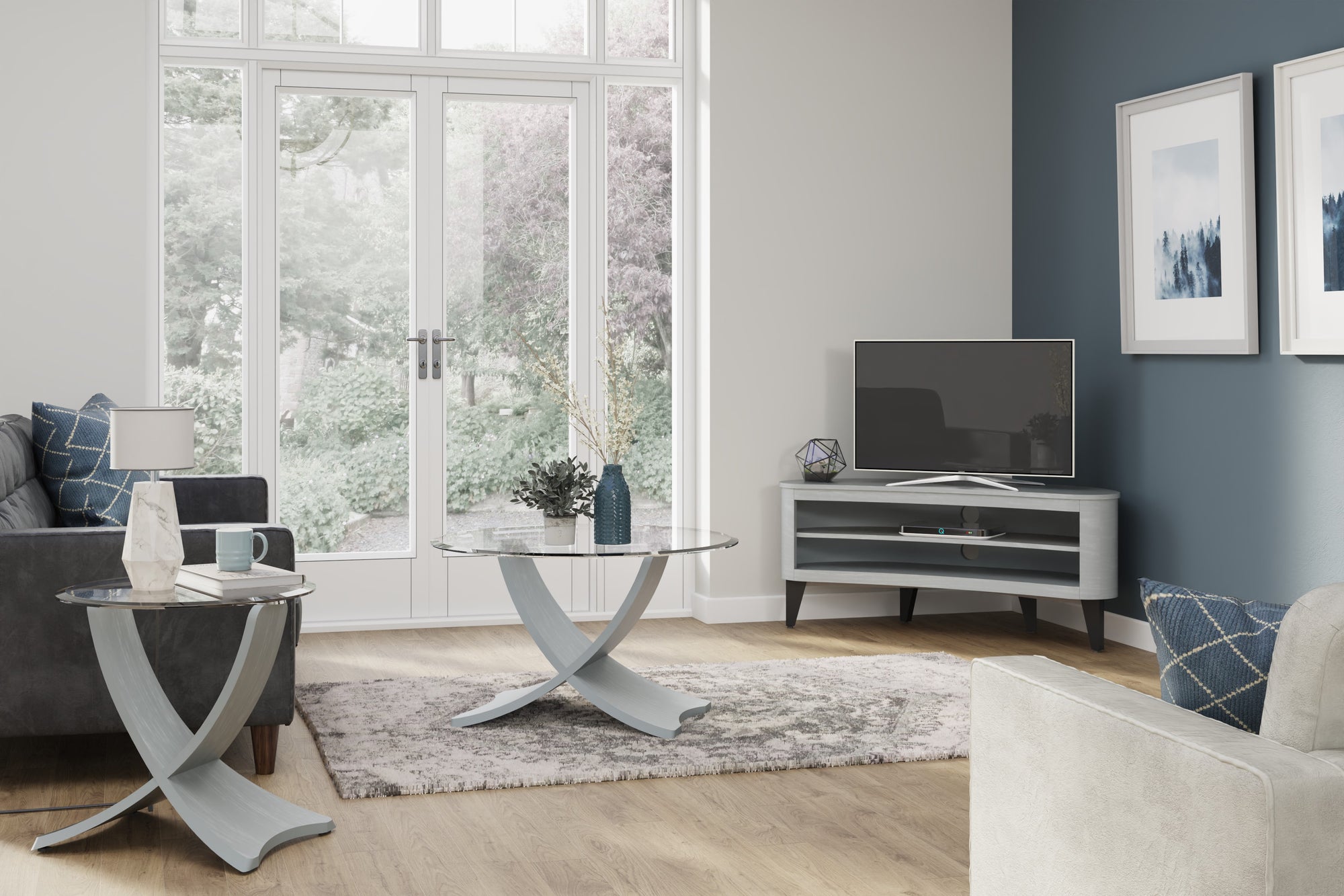 San Francisco Grey TV Stand