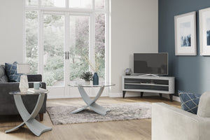 JF709 - San Francisco TV Stand Grey - PRE ORDER FOR DELIVERY IN JANUARY