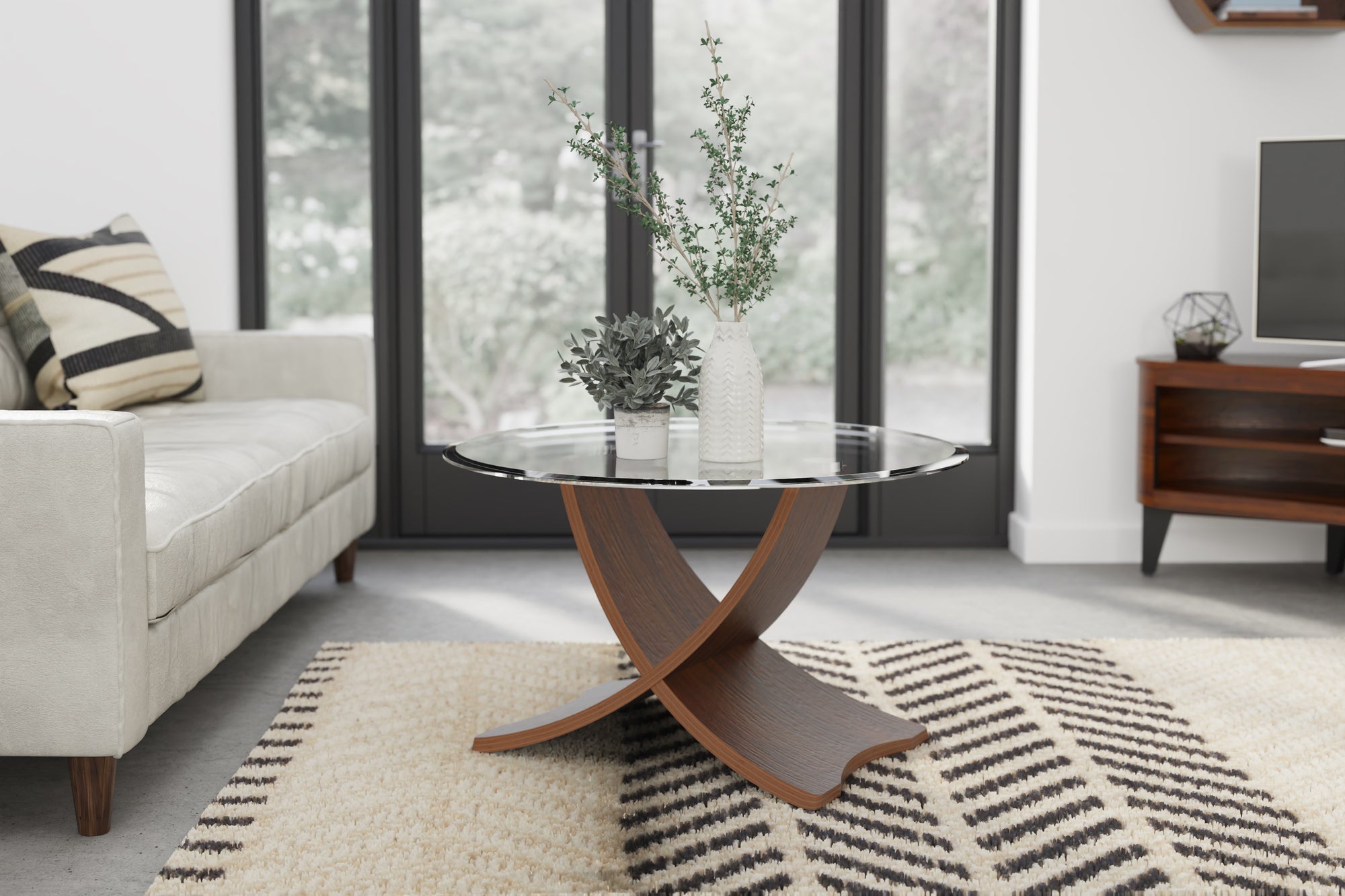 Siena Walnut Coffee Table