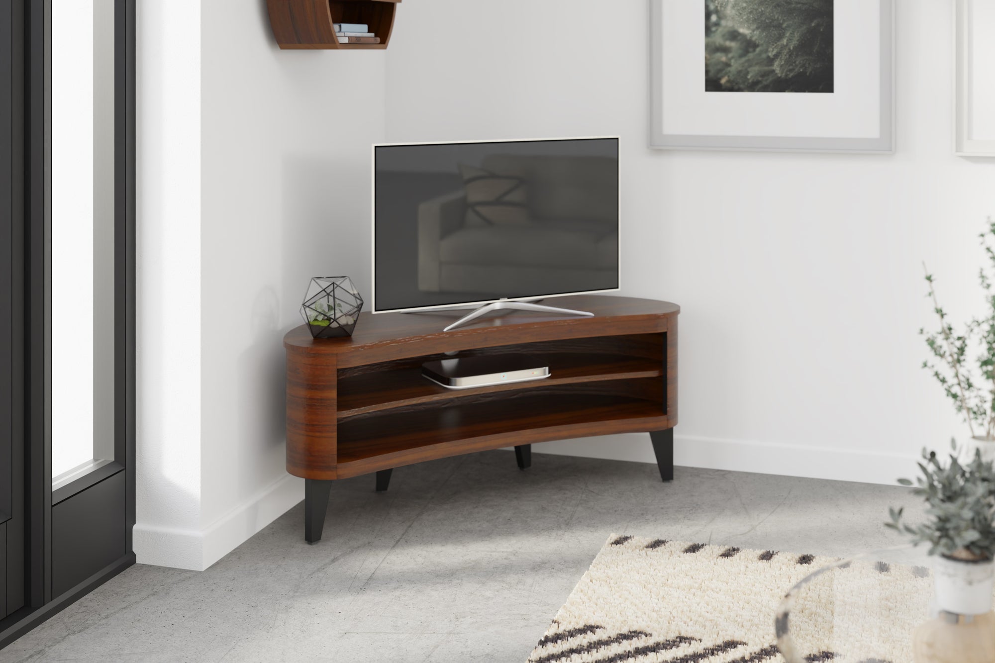 San Francisco Walnut TV Stand