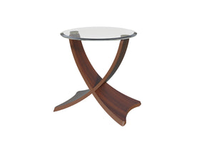 JF309 Siena Side Table Walnut - PRE ORDER FOR DELIVERY IN APRIL