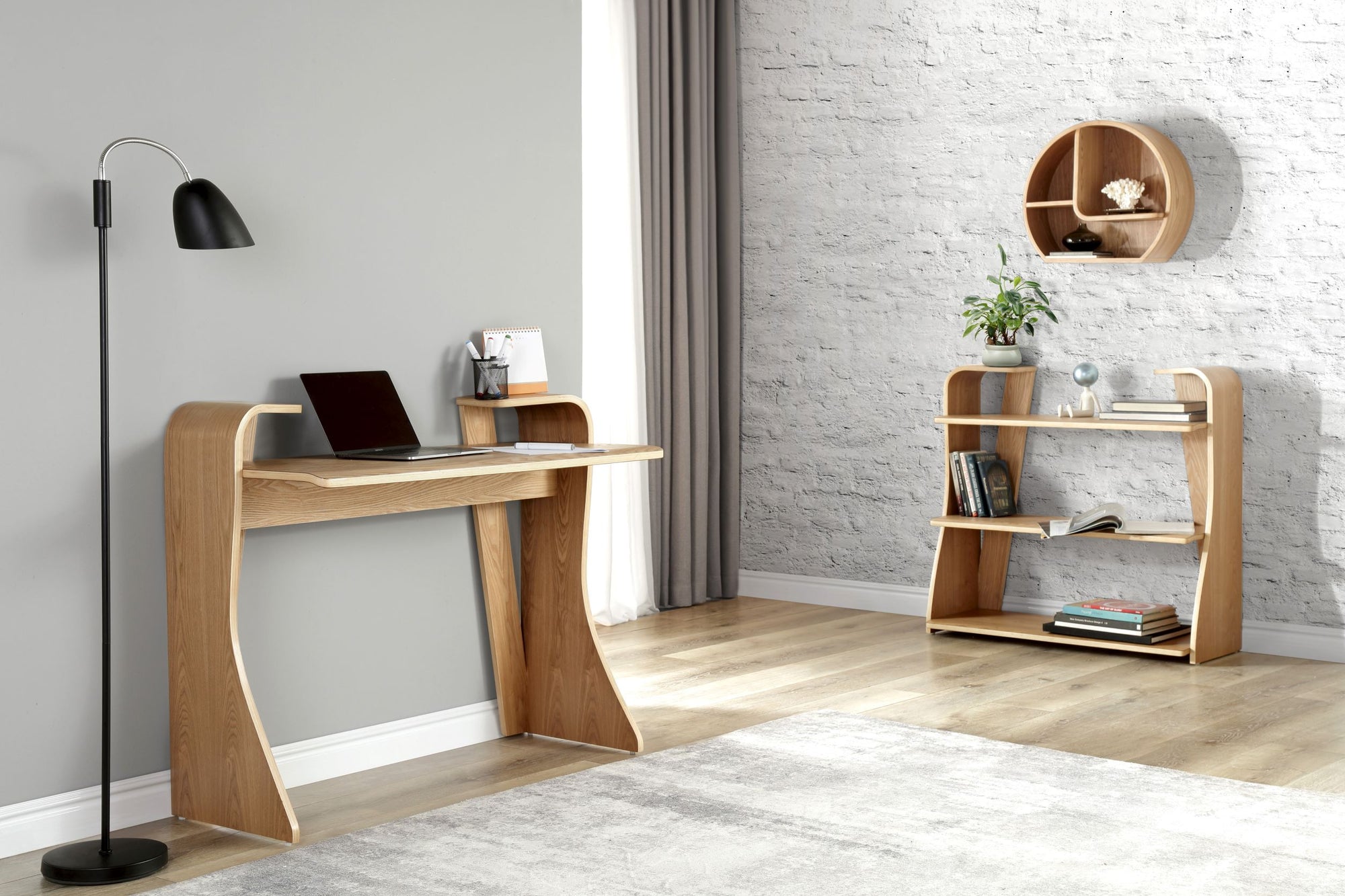 Oslo Oak Desk