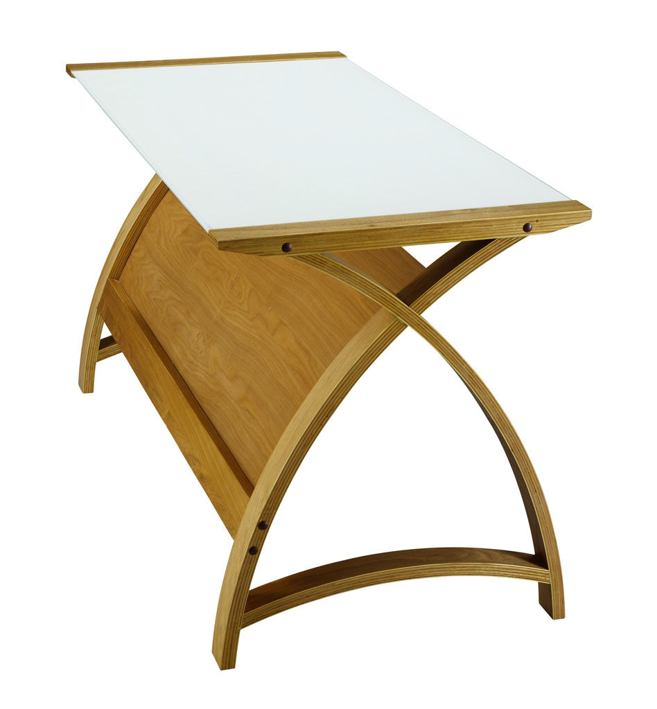 Helsinki Oak 900mm Laptop Desk