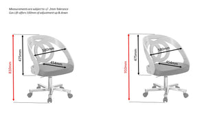 PC606 Helsinki Office Chair Walnut/Black - LAST CHANCE TO BUY!!