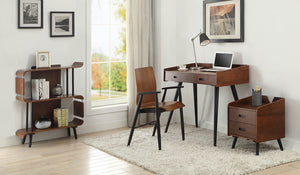 PC609 Vienna Drawer Desk Walnut