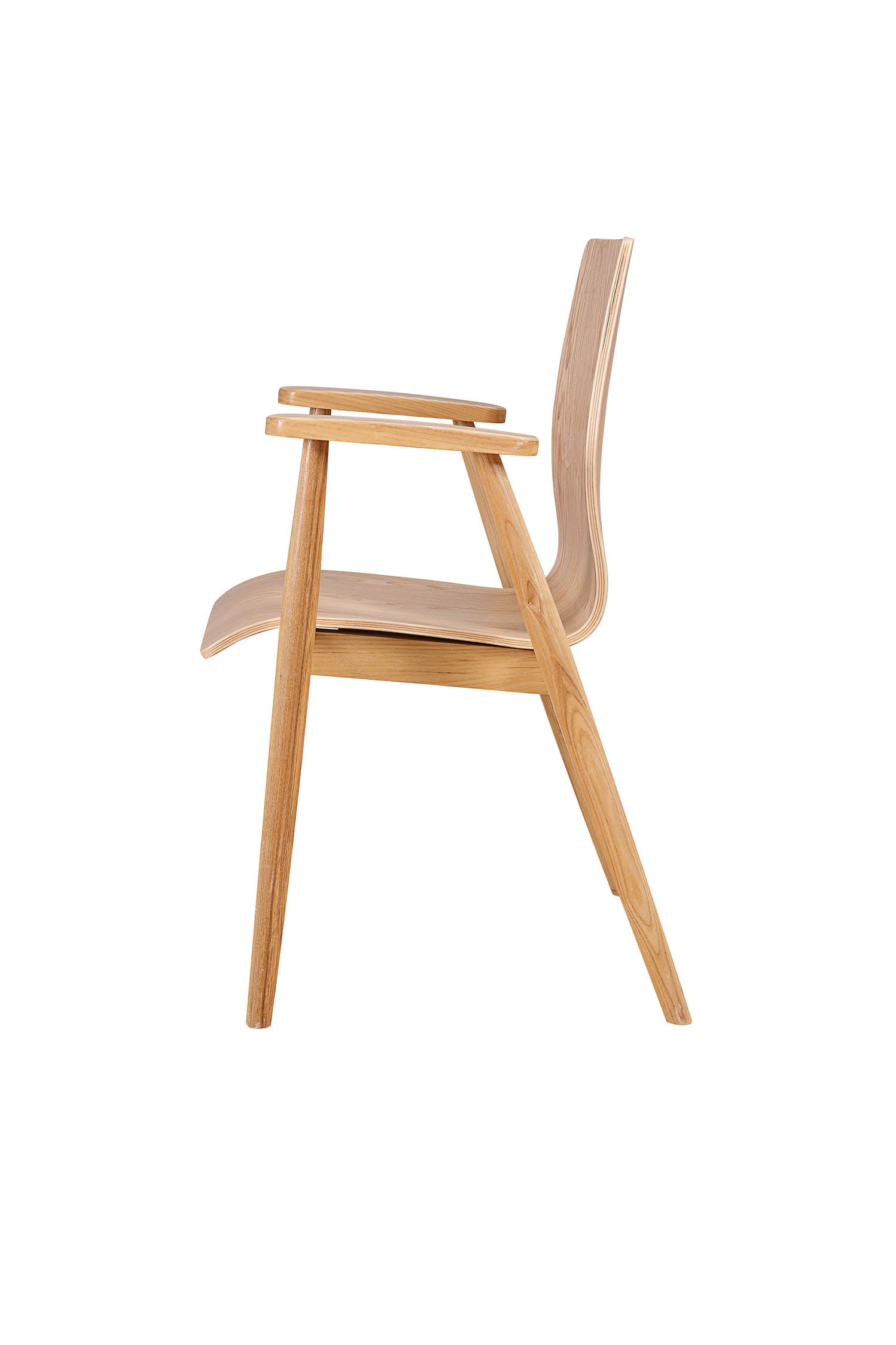 San Francisco Oak Spindle Office Chair