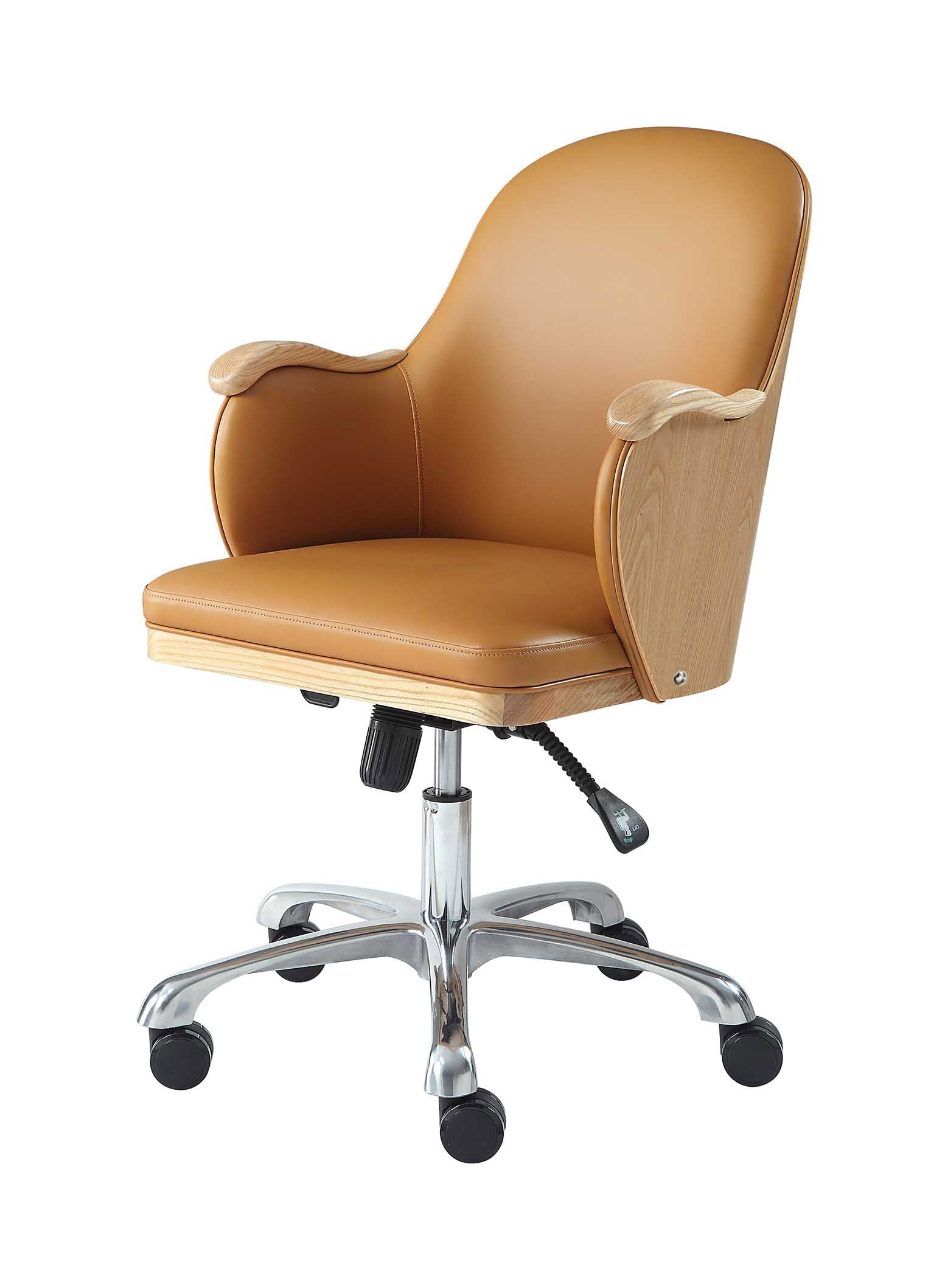 San Francisco Executive Oak Office Chair