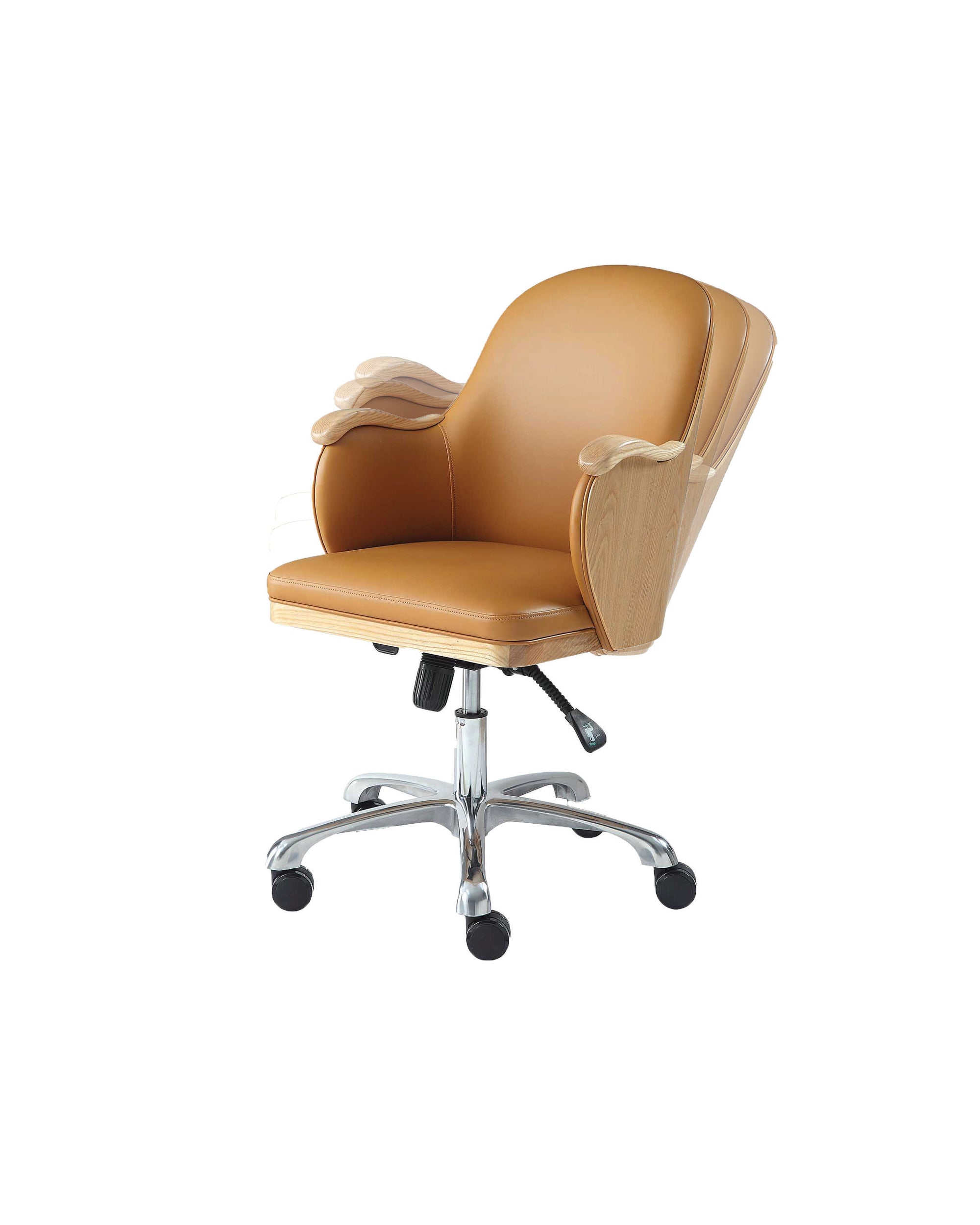 San Francisco Executive Oak Office Chair