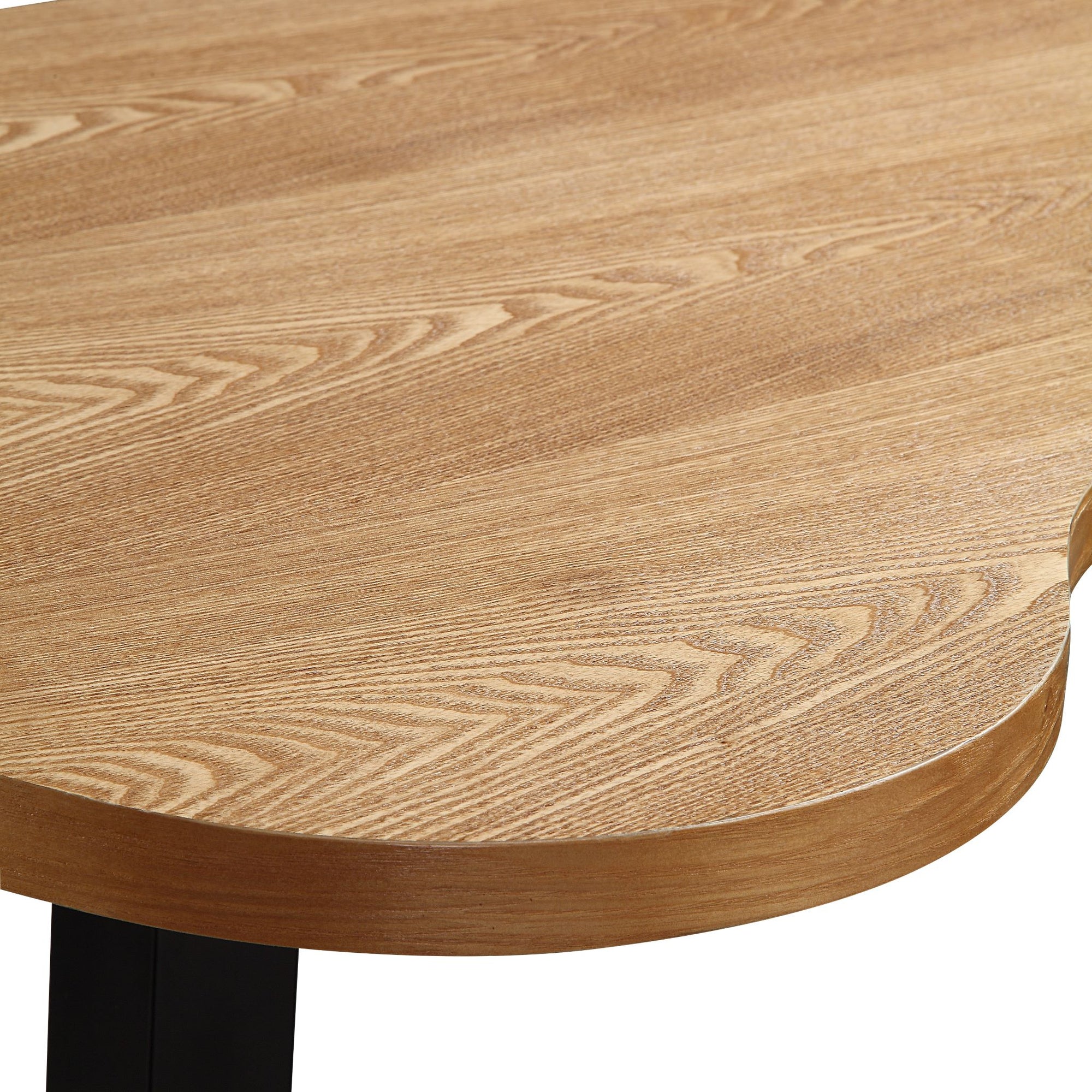 San Francisco Oak Height Adjustable Desk